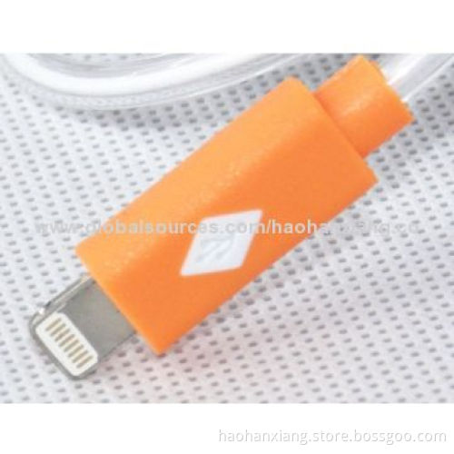 Colorful 8-pin LED Lighting Sync & Charger Data Cable for iPhone